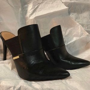 Calvin Klein Sioneta Mule, Black, Size 6